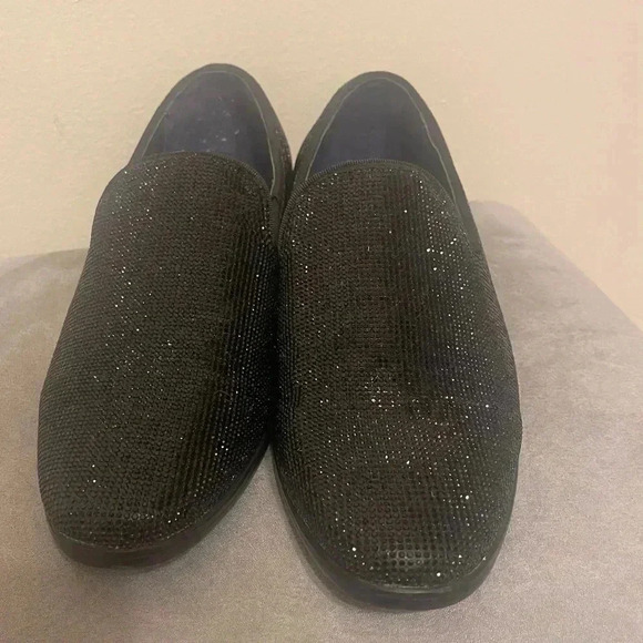 SP by St Patrick Mens Glitter Shimmering Slip On Formal Dress Shoes US 8 - Picture 14 of 15